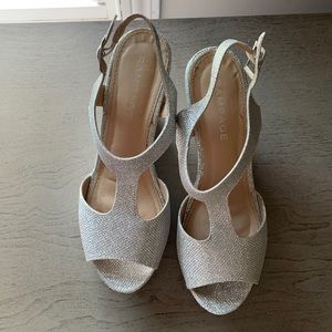 Rampage glitter wedges